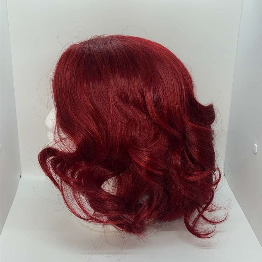Elegant Red Curly Hair Wig - Picture 2 of 7